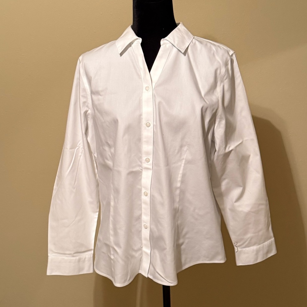 Chico’s button up top